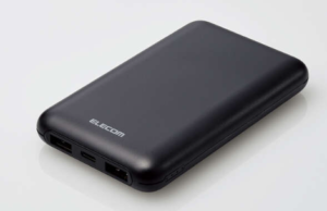 薄型コンパクトモバイルバッテリー DE-C44-10000BK