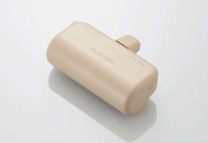 直挿しモバイルバッテリー (Lightning/5000mAh) DE-C59L-5000BE
