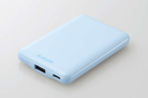 薄型コンパクトモバイルバッテリー DE-C45-5000BU